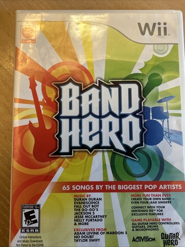 Band hero wii con - hero,