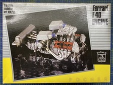 Pocher Rivarossi F-40 Engine 1:8 + Scale Details Transkit.