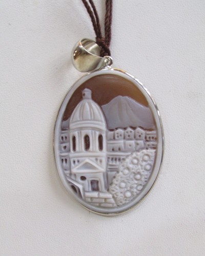 Pendente cammeo torre del - torre,