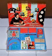 IL CENTRALINO TELEFONICO Giocattoli anni 50 COMPLETO MAI USATO