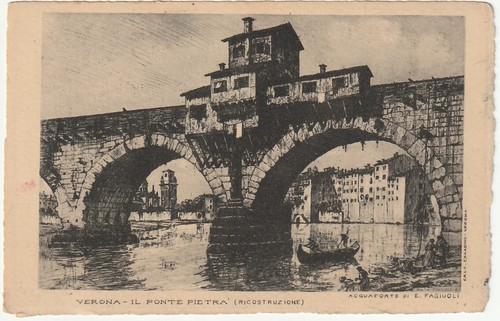 Verona ponte pietra - -,