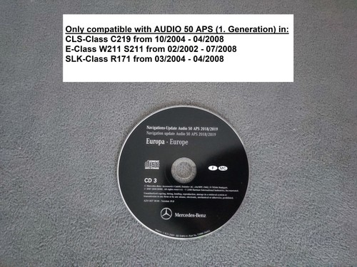 Navigazione mercedes audio - cd,