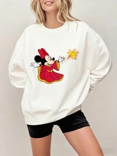 Felpa Disney Carina Minnie Mouse Strega Unisex 35