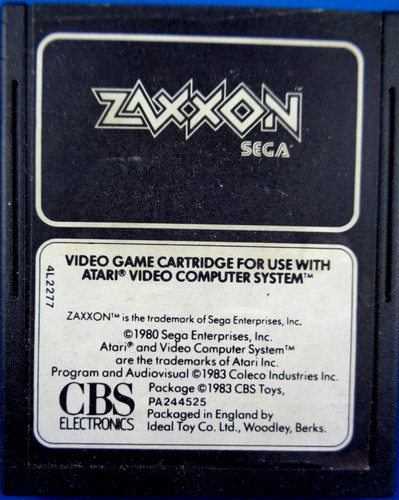 Atari vcs 2600 zaxxon - atari,