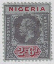 NIGERIA 9  MINT HINGED OG * NO