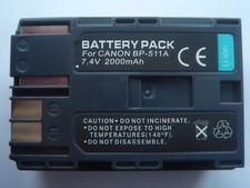 Batterie BP-511A pour Fuji