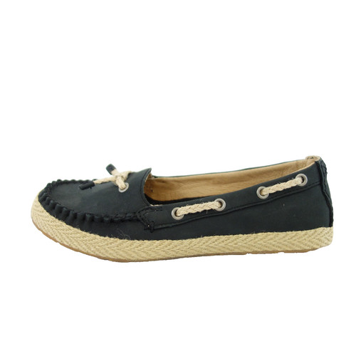 Mocassini ugg blu pelle - 35,