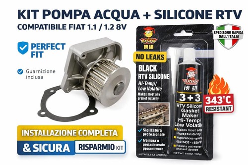 Kit pompa acqua safix fiat - kit,