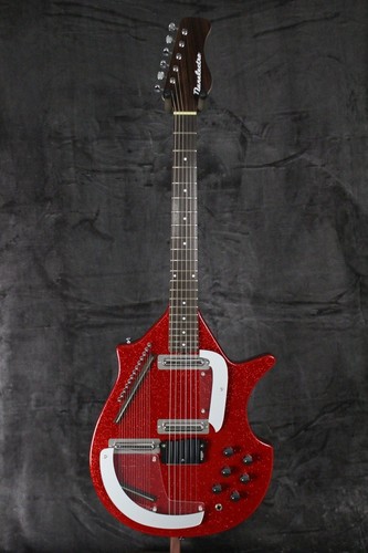 Danelectro coral sitar - danelectro, red