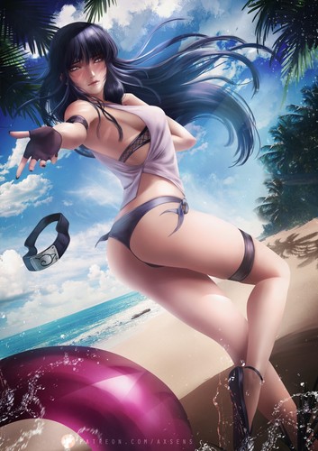 Poster manga tela hinata - poster,