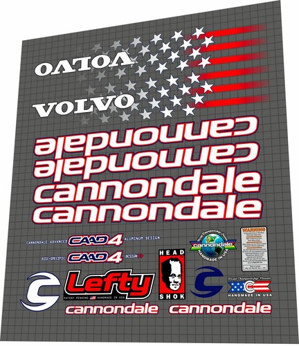 Set decalcomanie cannondale - set,