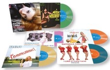 RAFFAELLA CARRA’ Box 5 x 7" “Gli anni RCA di Raffaella singoli 1971-1972” COLOR