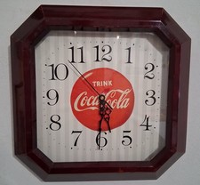 Orologio Da Parete Trink(Bere)Coca Cola-Movimento Continuo Lancetta Secodi(32X32