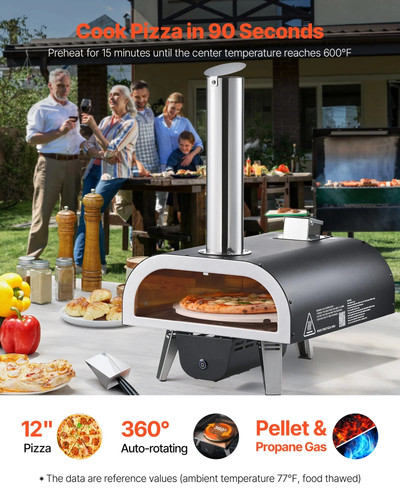 Forno pizza doppio