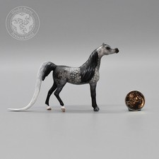 Cavallo breyer scuderia grigio - breyer,