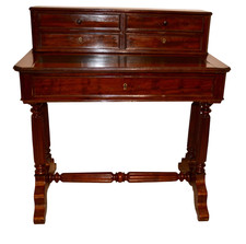 antico scrittoio Luigi Filippo epoca metà '800 in mogano