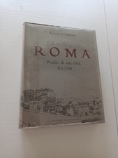 Richard Krautheimer ROMA profilo di una città 312-1308 ed. dell'elefante - 1983