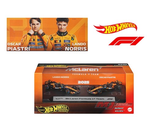 Hot wheels pack - f1, 2025