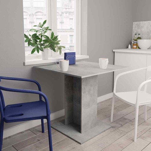 Vidaxl tavolo pranzo grigio - vidaxl,