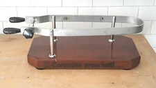 MORSA PER PROSCIUTTO PROFESSIONALE  CARPEGNA IN ACCIAIO TEMPERATO 