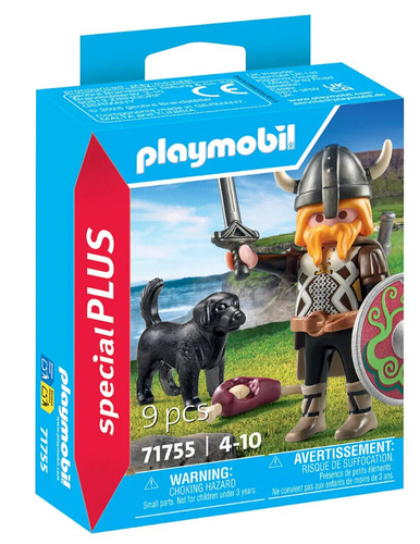 Playmobil 71755 vichingo con - -,