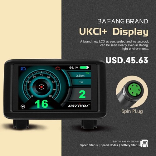 Bici elettrica ukc1 display - elettrica,