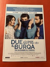 MINI LOCANDINA CIAK FILM COLLEZIONE DUE SOTTO IL BURQA - 2017