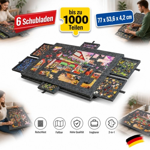 Tavolo puzzle ribaltabile 1000 - tavolo,