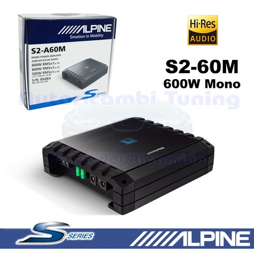 Amplificatore alpine a60m - alpine, s2-a60m