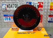 Harley Davidson cerchio ruota ant. lenticolare 16" x 3"  Fat Boy 1340 Evolution