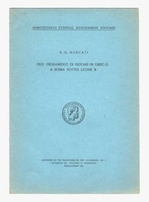 Due Giuramenti di Notari in