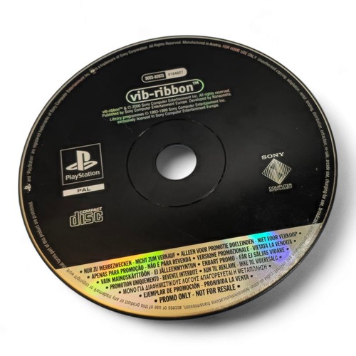 Vib ribbon ps1 - vib-ribbon, promo