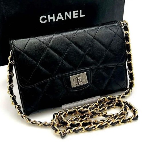Chanel matelasse leather black - matelasse,