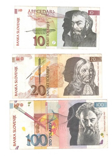 Slovenia lotto banconote 10 - banconote,