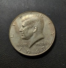 USA 1/2 HALF DOLLAR 1967