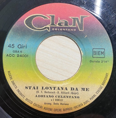 Adriano celentano ribelli - adriano, e