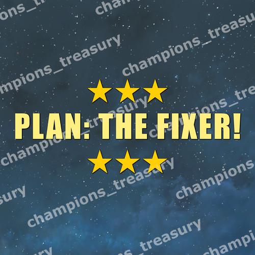 Fallout plan the fixer - plan:,