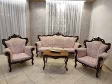 Divano e Poltrone in stile Rococò 