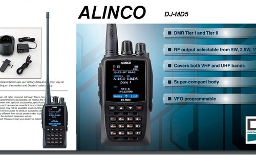 Alinco md5 - alinco, dj-md5