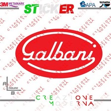 ADESIVO STICKER GALBANI MISURE