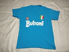 MAGLIA T-SHIRT CALCIO NAPOLI BUITONI #10 MARADONA Jersey SHIRT TRIKOT FOOTBALL 