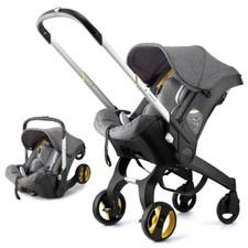 Passeggino 3 in 1 in alluminio leggero pieghevole seggiolino auto neonato ovetto