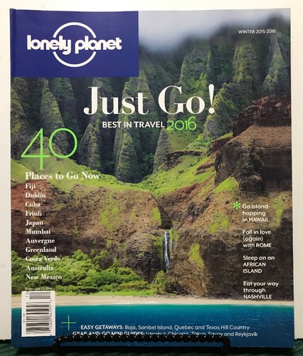 Lonely planet just - lonely, in