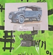 Kit maqueta para montar y pintar - Vehículo militar - Steyr 1500 A . Closed