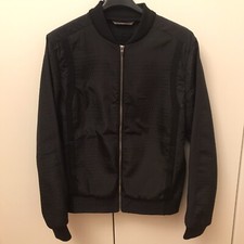 Bomber Zara Man Black Size Medium M Nero Giubbotto Good Conditions Fashion