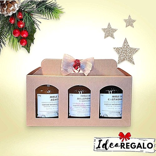 Miele confezione regalo alta - confezione,