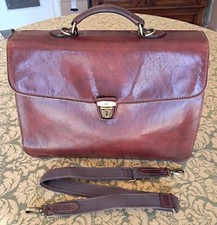 THE BRIDGE BORSA A CARTELLA, TRE SOFFIETTI, TRACOLLA ORIGINALE