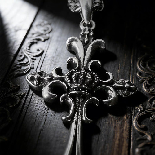 Collana fleur lis - collana, fleur‐de‐lis