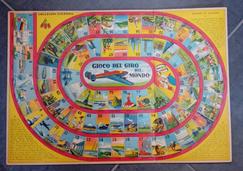 Gioco giro del - mondo, /