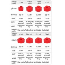 Tubo interno bicicletta